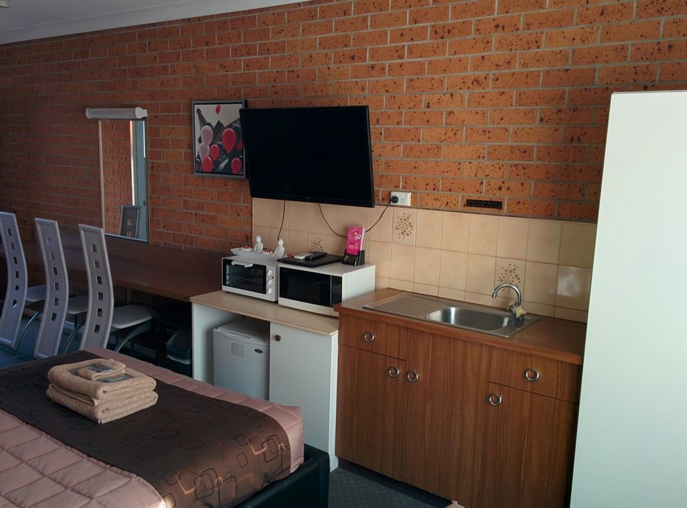 Tamworth Central Motel Exteriör bild